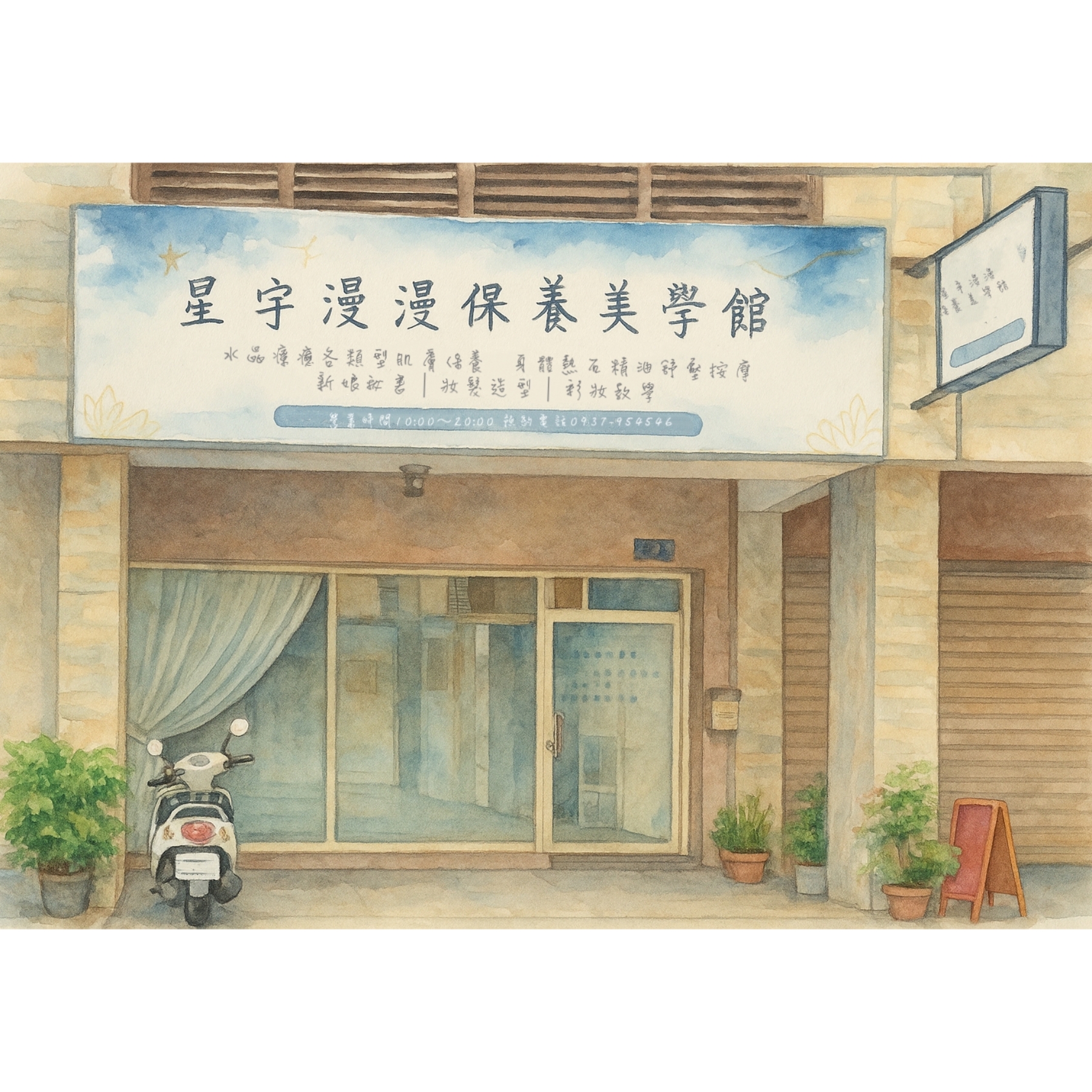 星宇漫漫保養美學館｜豐原美容店家
