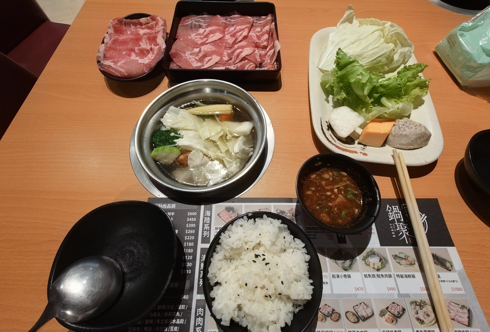 鍋聚日式涮涮鍋｜豐原美食餐廳店家